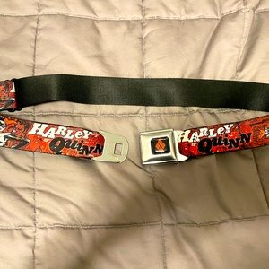 Buckle-down Harley Quinn buckle belt